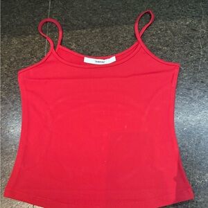 Red tankair top